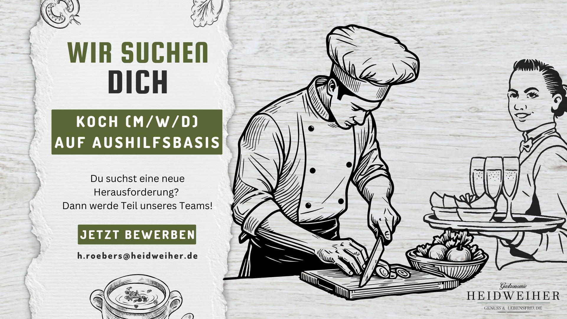 Koch gesucht